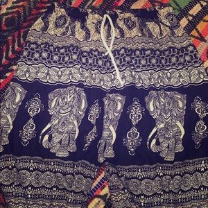 Bohemian Elephant Genie Pants